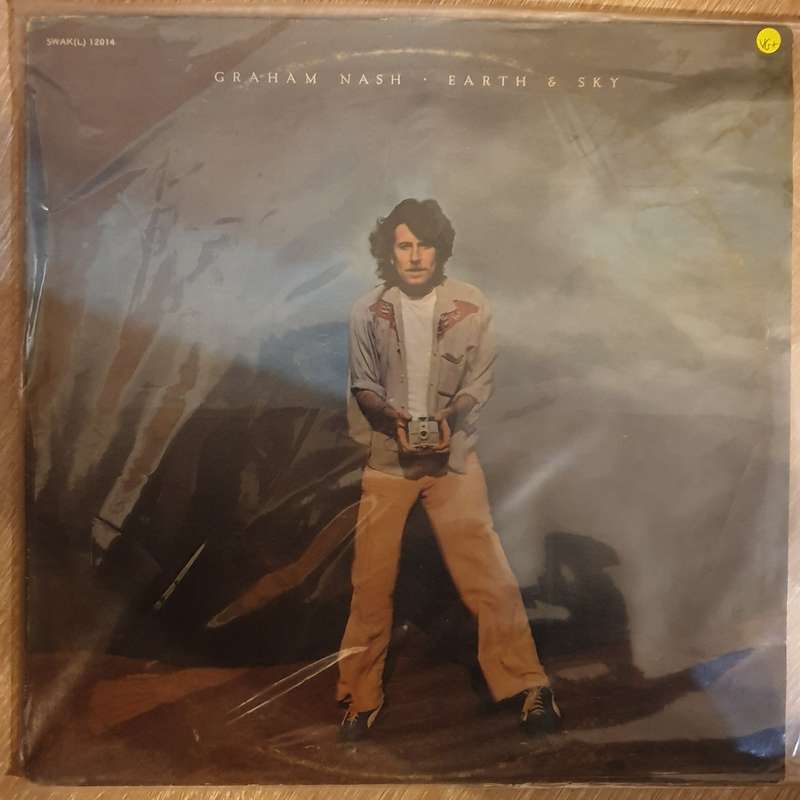 Graham Nash  Earth & Sky -  Vinyl Record - Very-Good+ Quality (VG+)