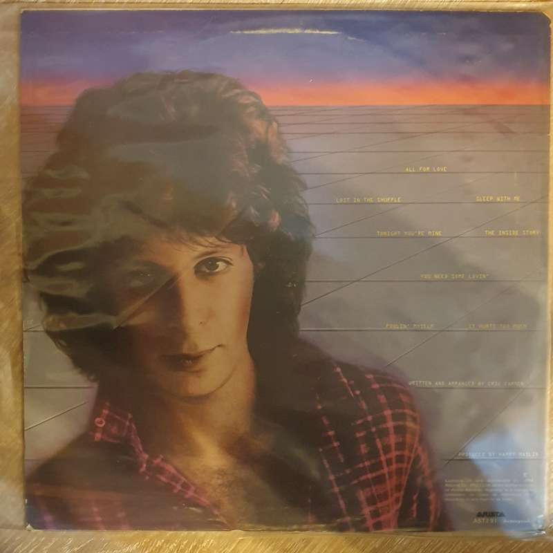 Eric Carmen  Tonight You're Mine -  Vinyl Record - Very-Good+ Quality (VG+)