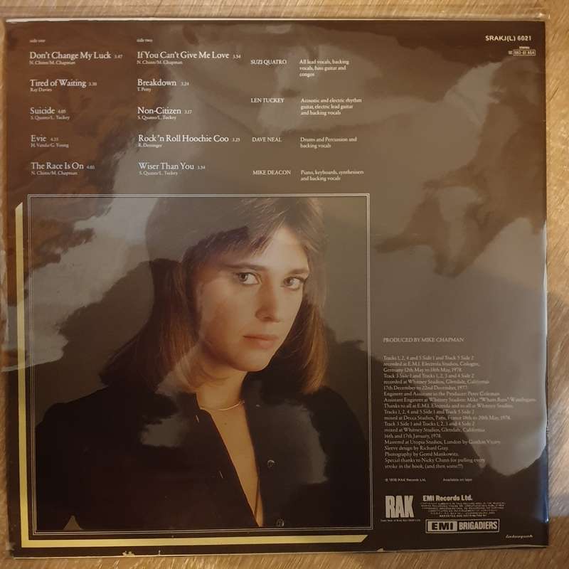 Suzi Quatro  If You Knew Suzi...  -  Vinyl LP Record  (VG+)