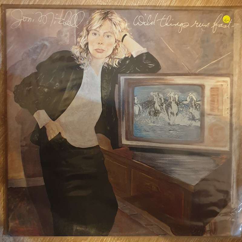 Joni Mitchell  Wild Things Run Fast -  Vinyl Record - Very-Good+ Quality (VG+)