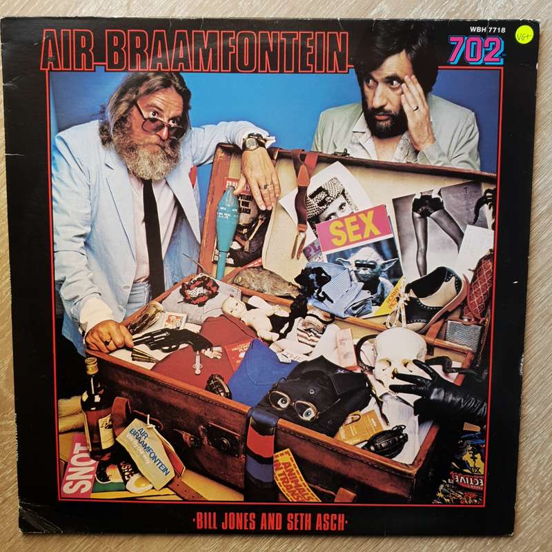 Bill Jones and Seth Asch - Air Braamfontein - Vinyl LP Record - Opened  - Very-Good+ Quality (VG+)