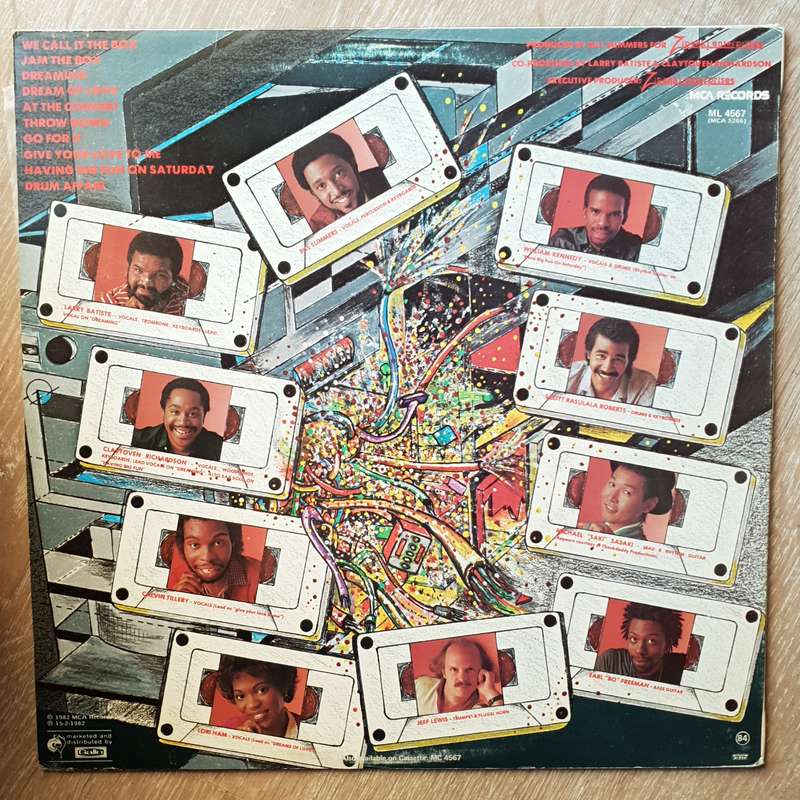 Bill Summers - Summers Heat  - Vinyl LP Record - Opened  - Very-Good+ Quality (VG+)