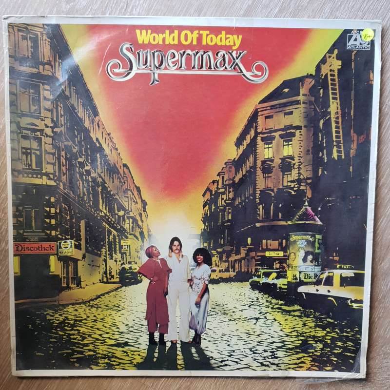 Supermax  World Of Today -  Vinyl LP Record - Very-Good+ Quality (VG+)