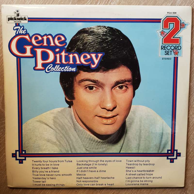 Gene Pitney  The Gene Pitney Collection - Double Vinyl LP Record - Very-Good- Quality (VG-)