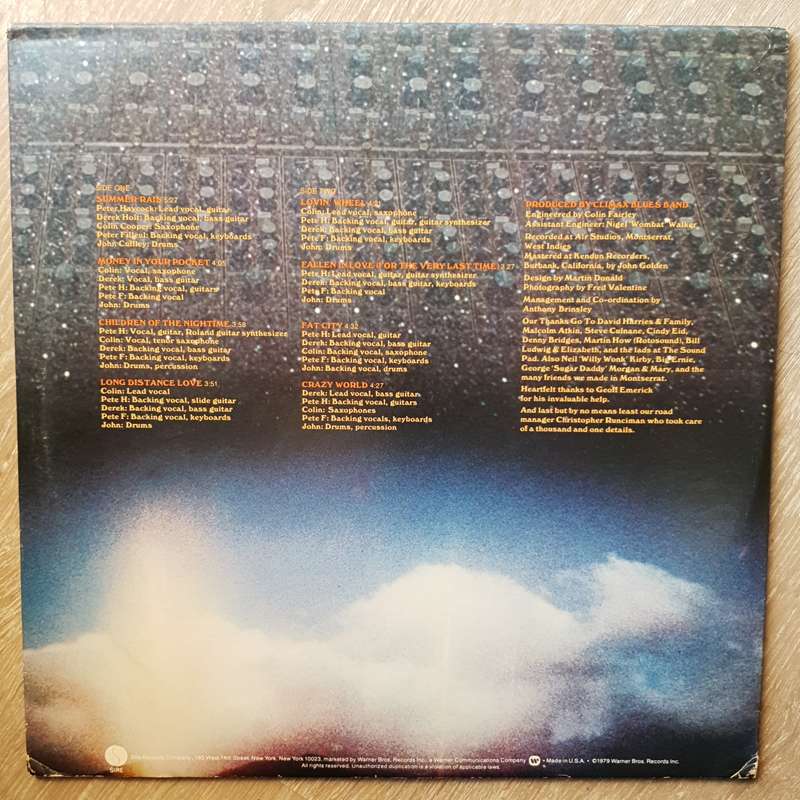 Climax Blues Band  Real To Reel -  Vinyl LP Record - Very-Good+ Quality (VG+)