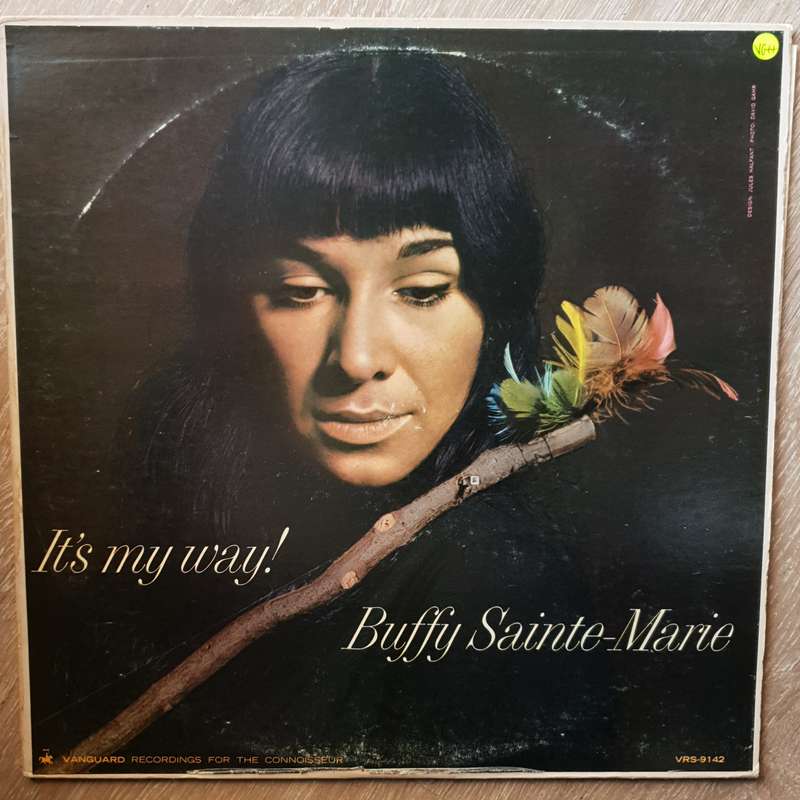 Buffy Sainte-Marie  It's My Way! -  Vinyl LP Record - Very-Good+ Quality (VG+)
