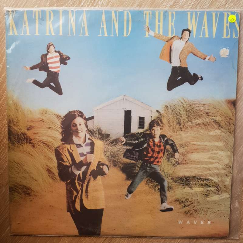 Katrina And The Waves  Waves -  Vinyl LP Record - Very-Good+ Quality (VG+)