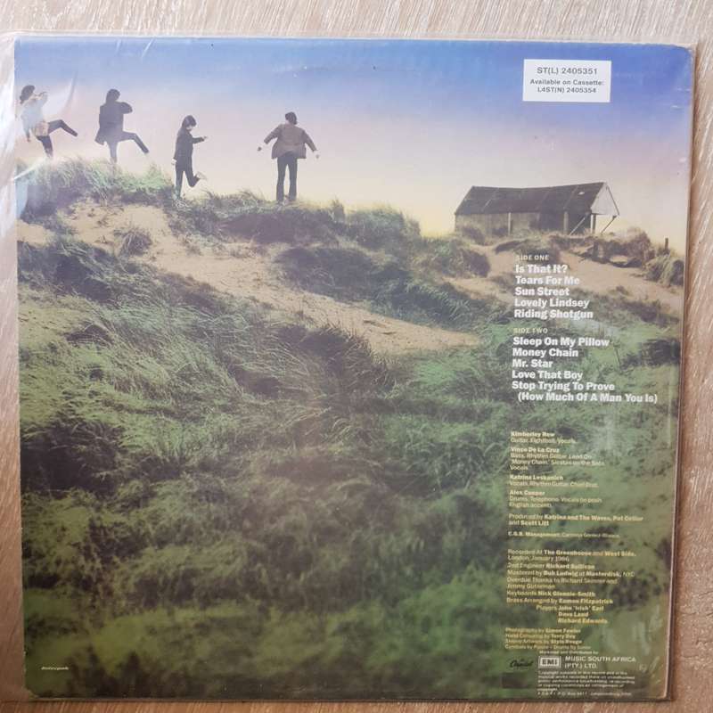 Katrina And The Waves  Waves -  Vinyl LP Record - Very-Good+ Quality (VG+)