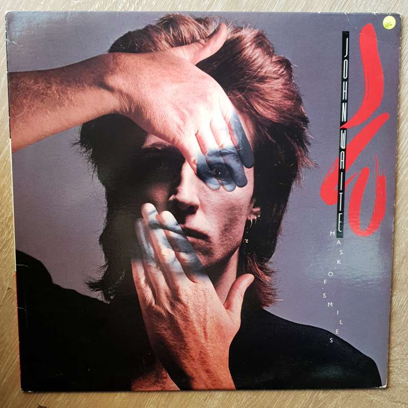 John Waite  Mask Of Smiles -  Vinyl LP Record - Very-Good+ Quality (VG+)