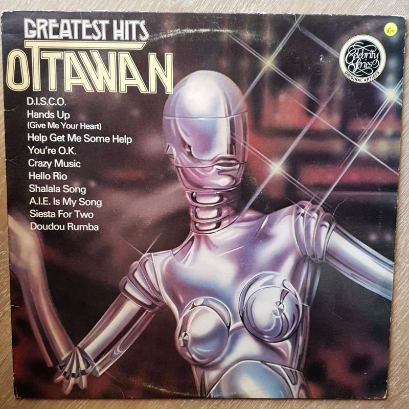 Ottawan  Greatest Hits -  Vinyl LP Record - Very-Good+ Quality (VG+)