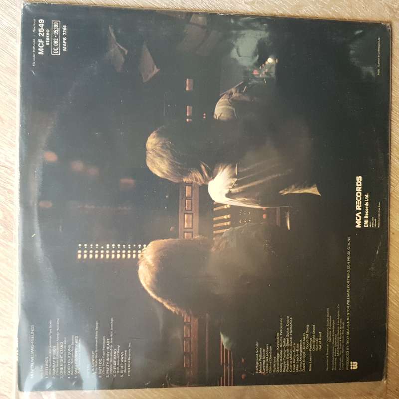 Mentor Williams  Feelings -  Vinyl LP Record - Very-Good+ Quality (VG+)