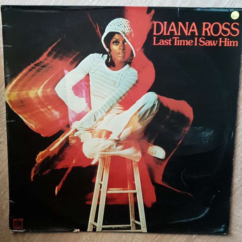Diana Ross  Last Time I Saw Him -  Vinyl LP Record - Very-Good+ Quality (VG+)