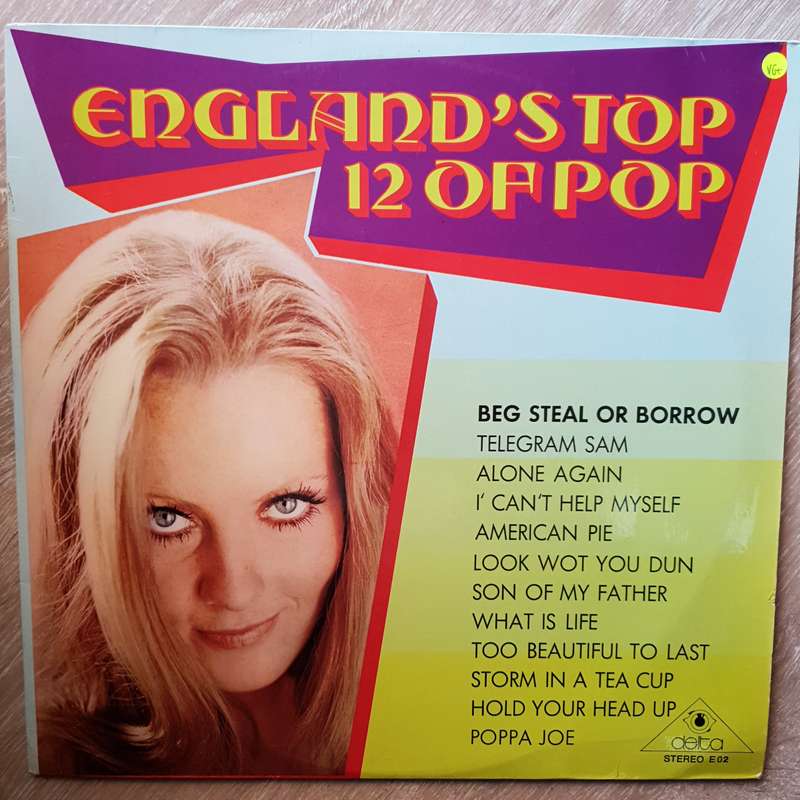 England's Top 12 Of Pop -  Vinyl LP Record - Very-Good+ Quality (VG+)