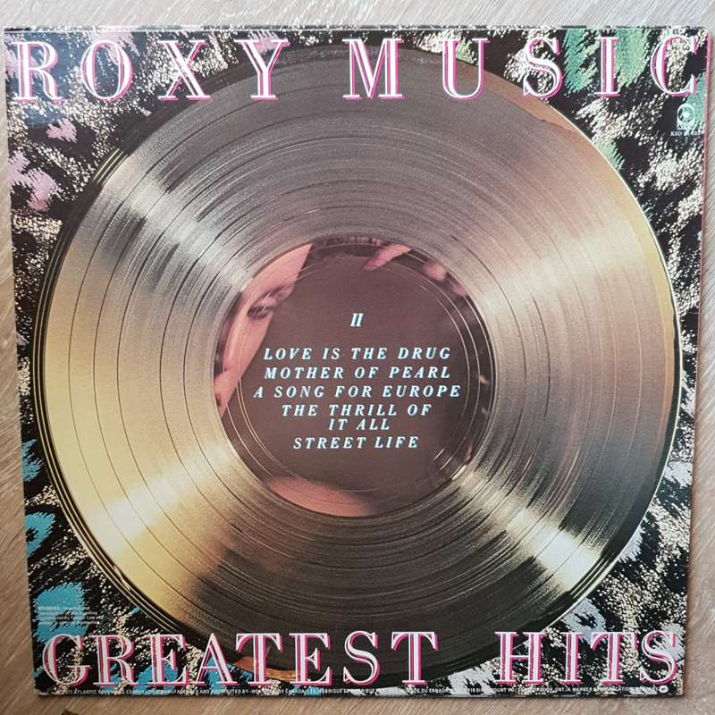Roxy Music - Greatest Hits -  Vinyl LP Record - Very-Good+ Quality (VG+)