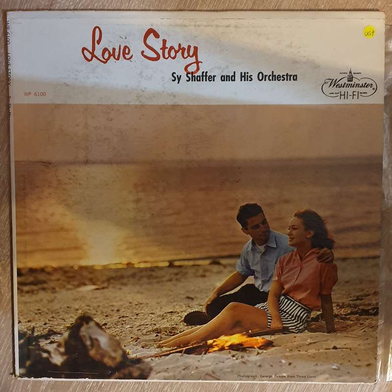 Sy Shaffer And His Orchestra  Love Story   -  Vinyl LP Record - Very-Good+ Quality (VG+)