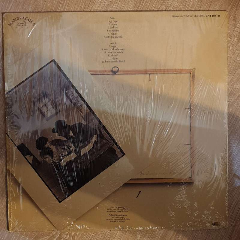 Geduldig Und Thimann  Kum Aher Du Filosof  Vinyl LP Record - Very-Good+ Quality (VG+)