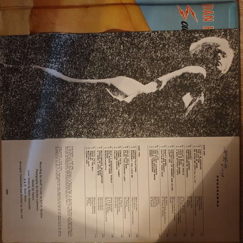 Sounds Electronic 5 - Dan Hill   Vinyl LP Record - Very-Good+ Quality (VG+)