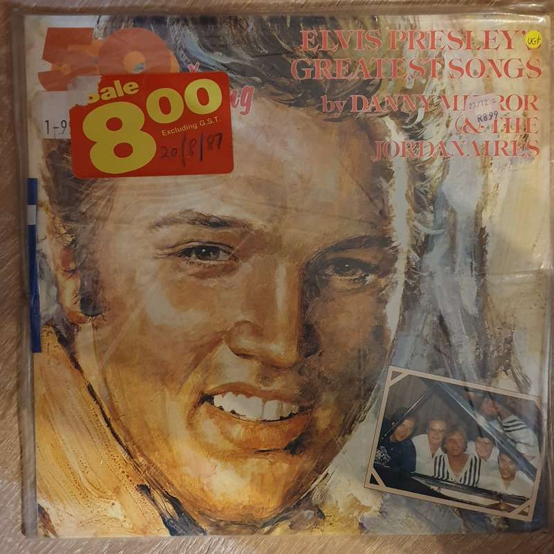 Danny Mirror & The Jordanaires  50 X The King - Elvis Presley's Greatest Songs  - Vinyl ...