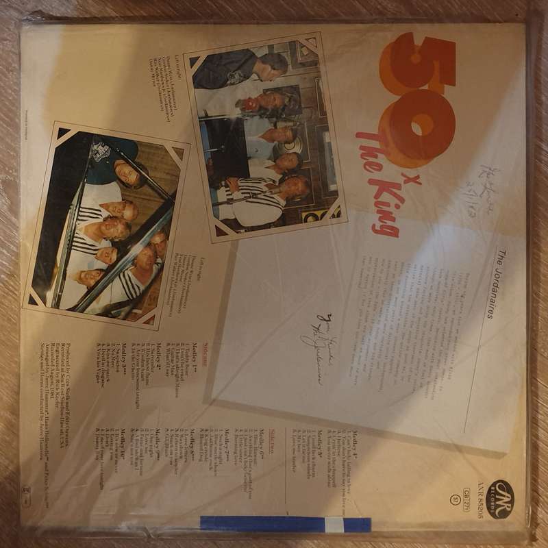 Danny Mirror & The Jordanaires  50 X The King - Elvis Presley's Greatest Songs  - Vinyl ...