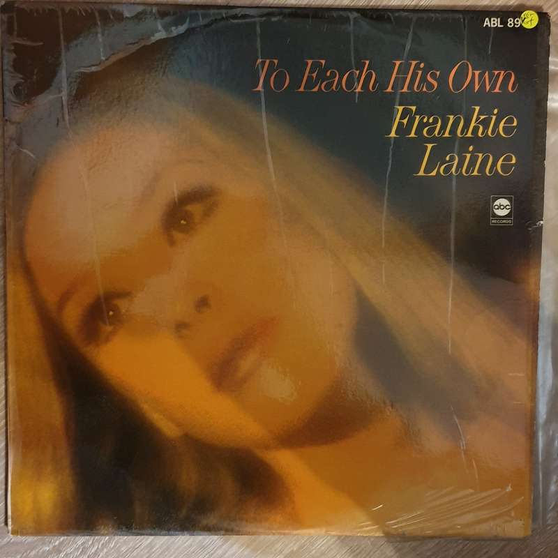 Frankie Laine  To Each His Own  - Vinyl LP Record - Very-Good+ Quality (VG+)