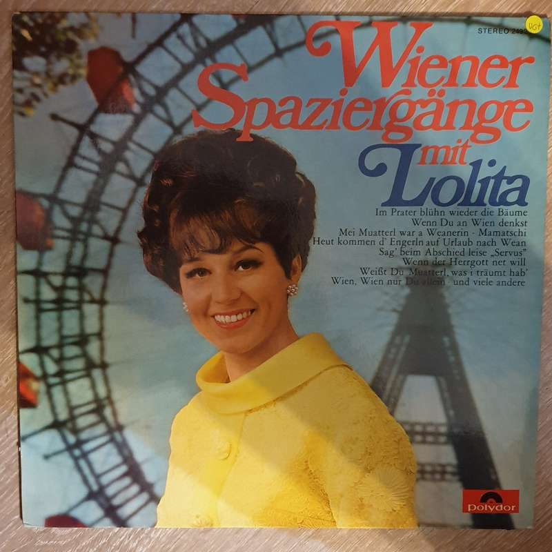 Lolita - Wiener Spaziergänge Mit Lolita - Vinyl LP Record - Very-Good+ Quality (VG+)