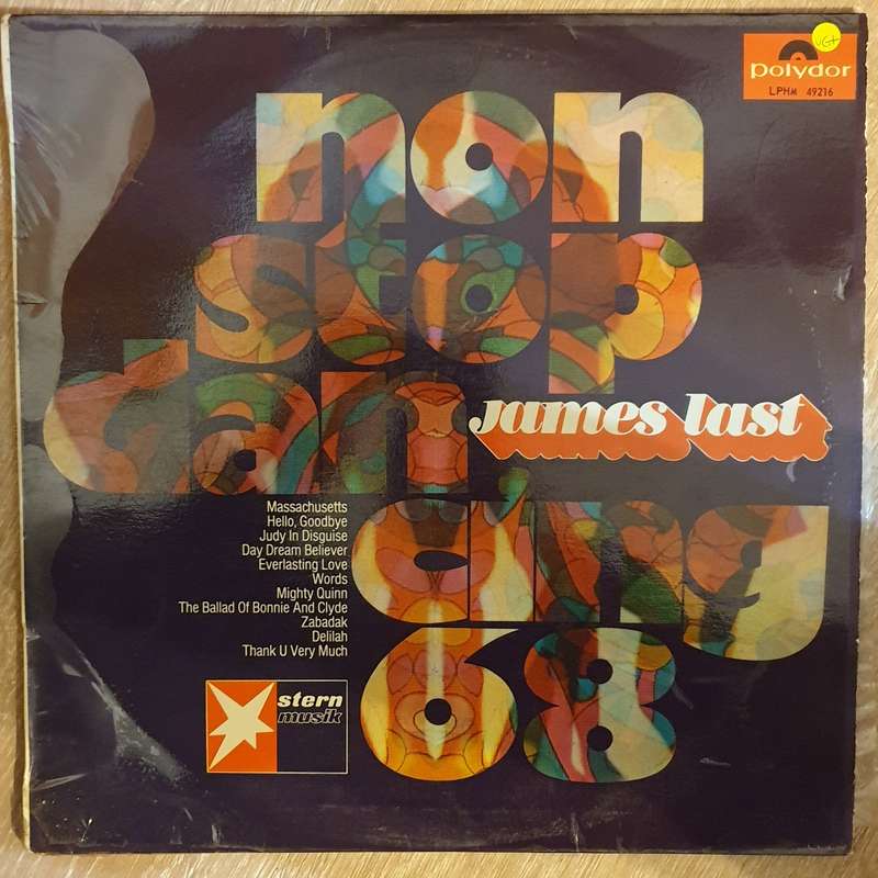 James Last - Non Stop Dancing 68  Vinyl LP Record - Very-Good+ Quality (VG+)