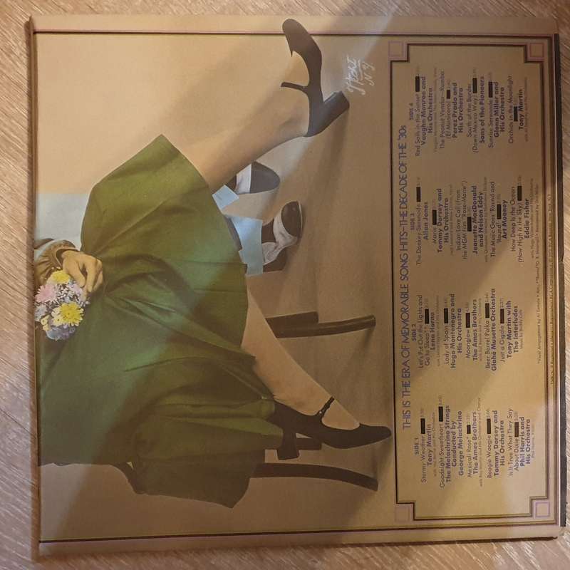 The Decade Of The 30s  Vinyl LP Record - Very-Good+ Quality (VG+)