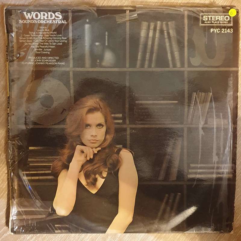 Sounds Orchestral - Words -  Vinyl LP Record - Opened  - Good Quality (G)