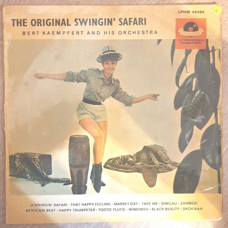 Bert Kaempfert & His Orchestra  The Original Swinging Safari - Vinyl LP Record - Opened  - ...