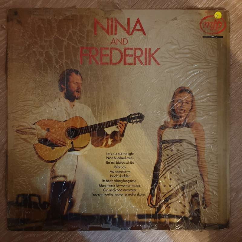Nina and Frederik -  Vinyl LP Record - Opened  - Good Quality (G)