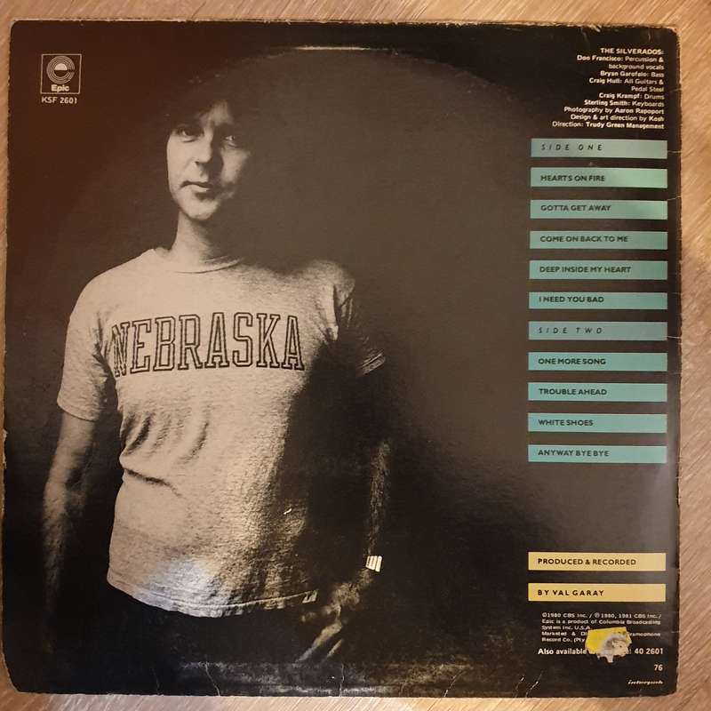 Randy Meisner (Eagles) - One More Song- Vinyl LP Record (VG)
