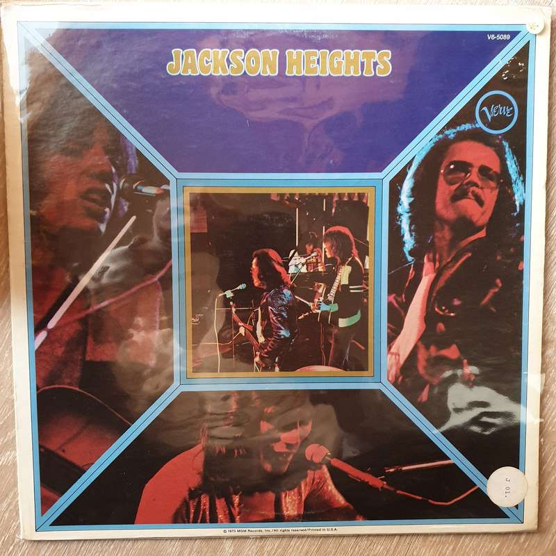 Jackson Heights  Jackson Heights -  Vinyl LP Record - Very-Good+ Quality (VG+)