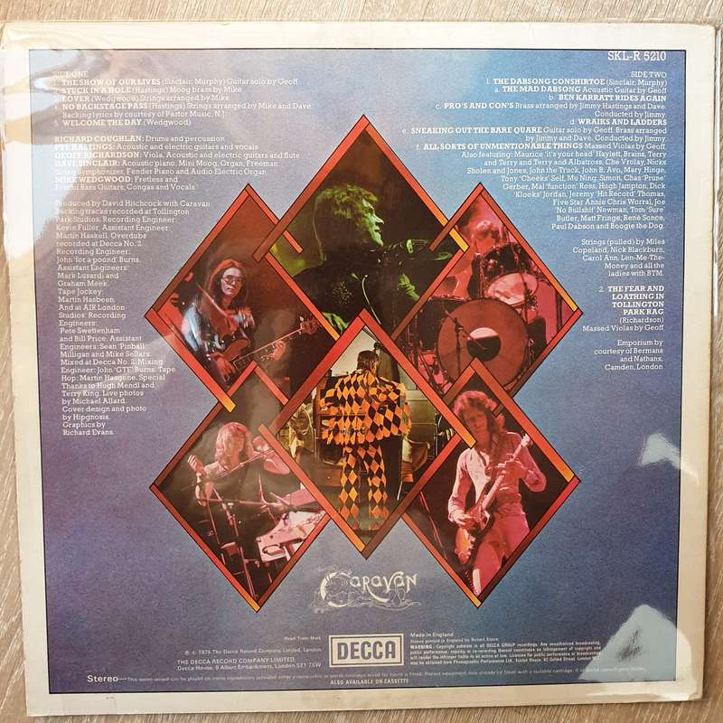 Caravan  Cunning Stunts -  Vinyl LP Record - Very-Good+ Quality (VG+)