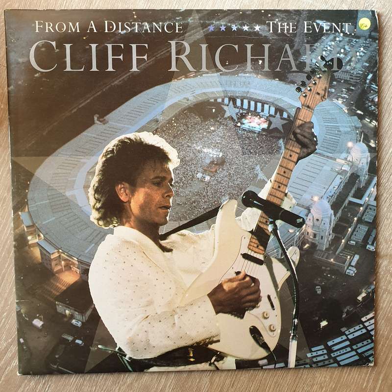 Cliff Richard - From A Distance - The Event - Double Vinyl LP Record  (VG+)