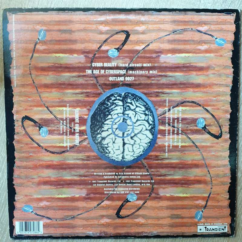 Element Over Nature  Cyber Reality E.P. -  Vinyl Record - Very-Good+ Quality (VG+)