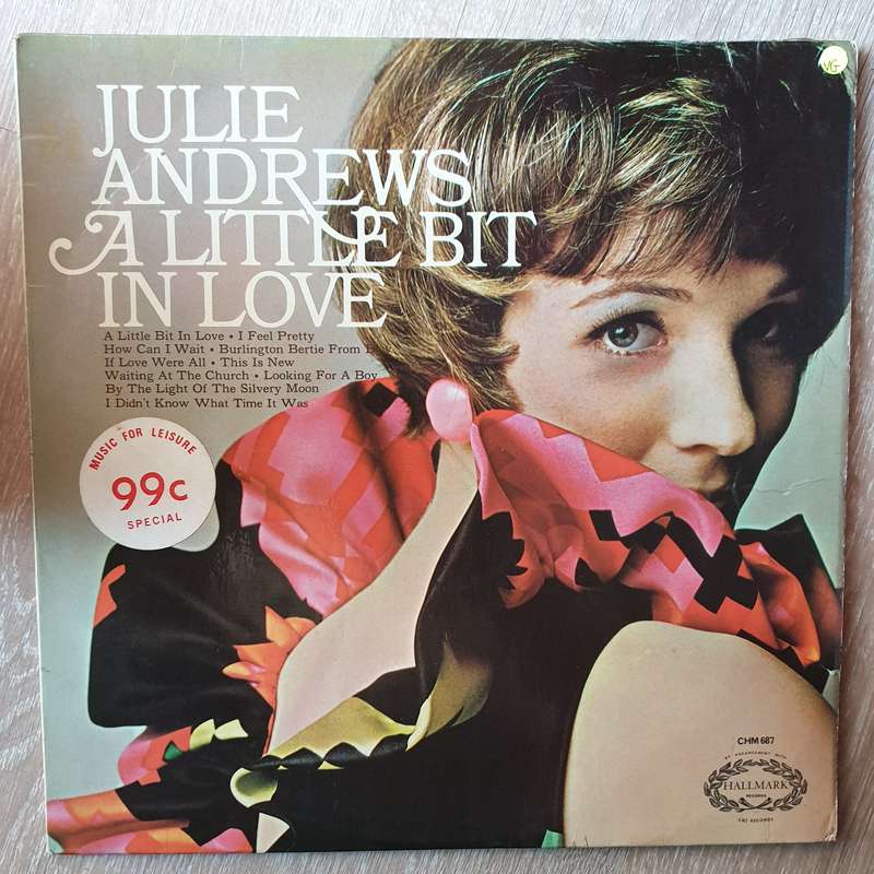 Julie Andrews  A Little Bit In Love -  Vinyl Record - Very-Good+ Quality (VG+)