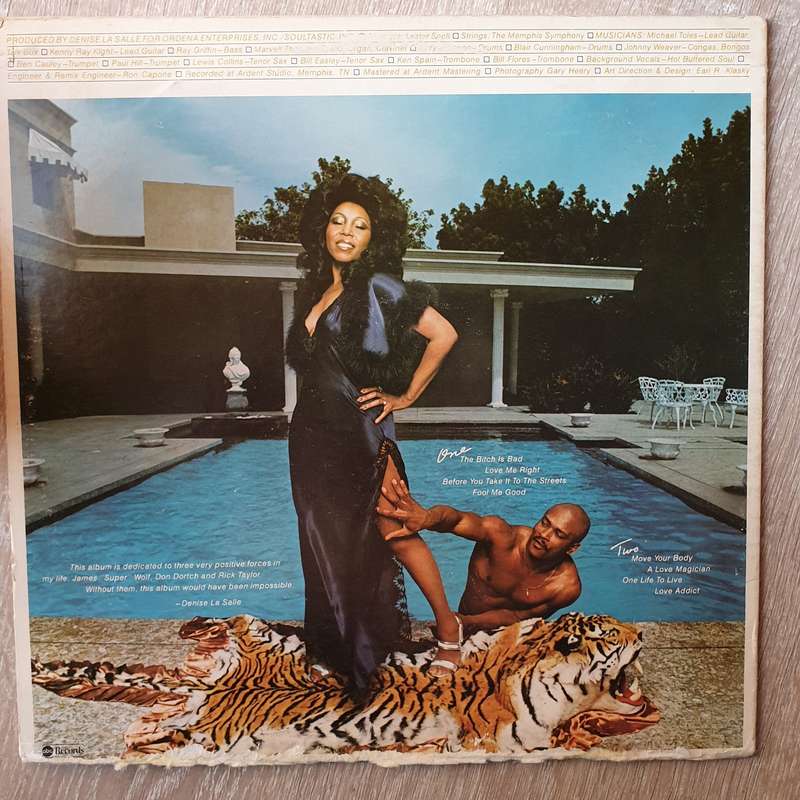 Denise La Salle  The Bitch Is Bad ! -  Vinyl Record - Very-Good+ Quality (VG+)