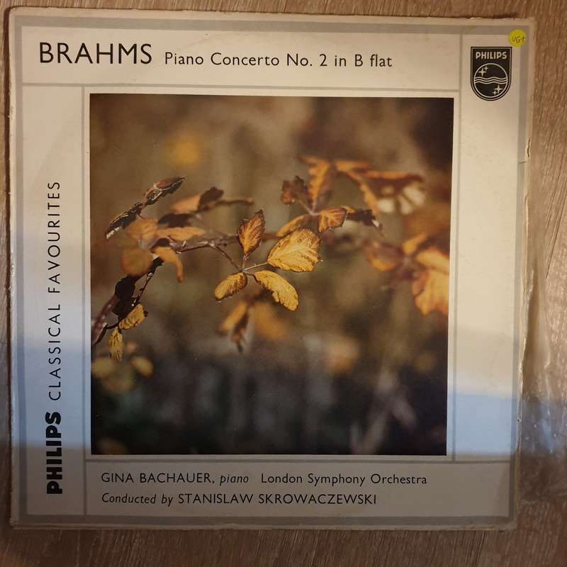 Brahms - Gina Bachauer And London Symphony Orchestra  Conducted By Stanislaw Skrowaczewski ...