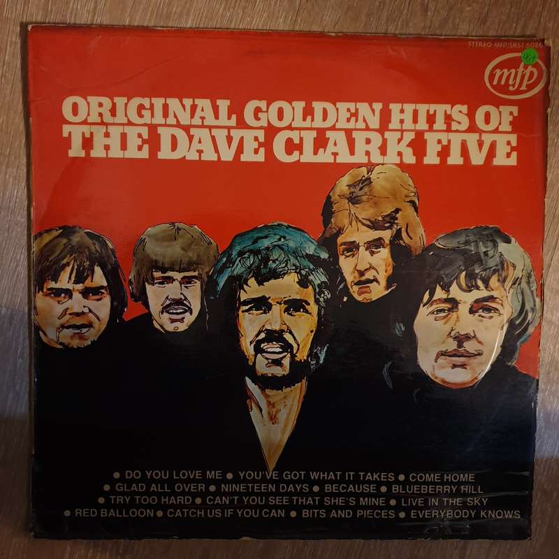 Dave Clark Five - Original Hits Of The Dave Clark Five - Vinyl Record - Very-Good+ Quality (VG+)