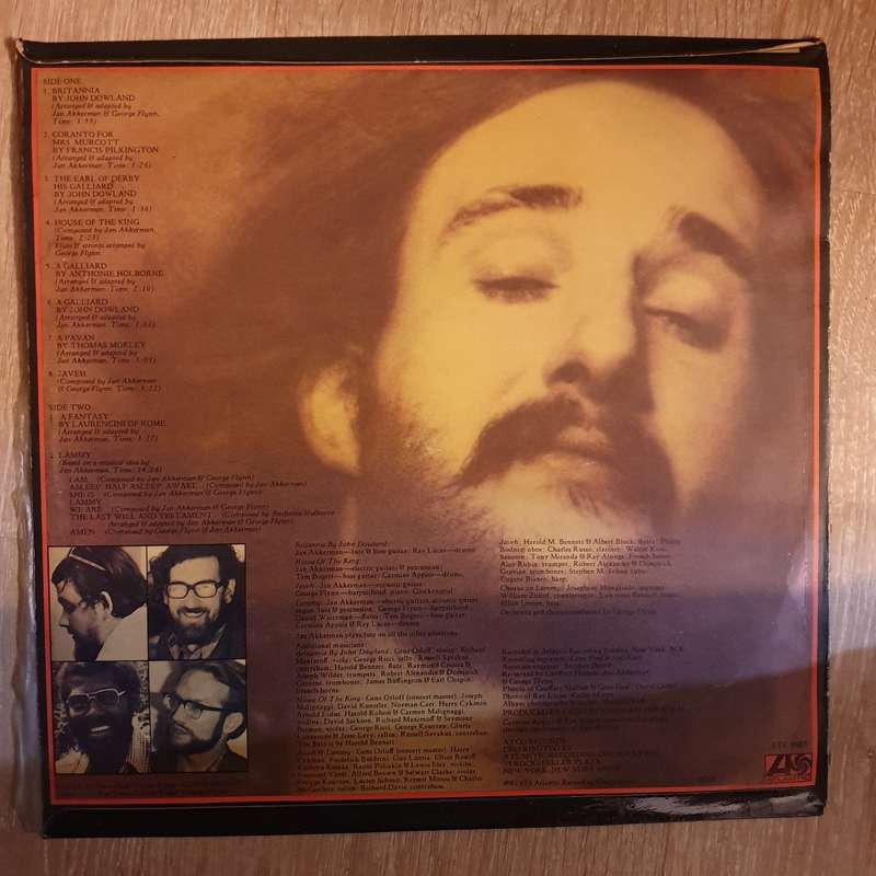 Jan Akkerman  Tabernakel - Vinyl Record - Very-Good+ Quality (VG+)