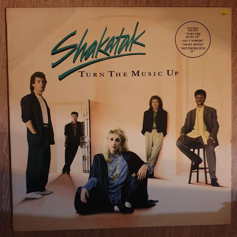 Shakatak - Turn The Music Up - Vinyl LP Record - Very-Good+ Quality (VG+) (verygoodplus)