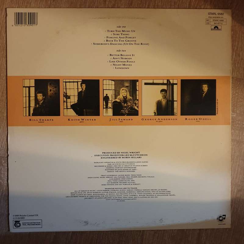 Shakatak - Turn The Music Up - Vinyl LP Record - Very-Good+ Quality (VG+) (verygoodplus)