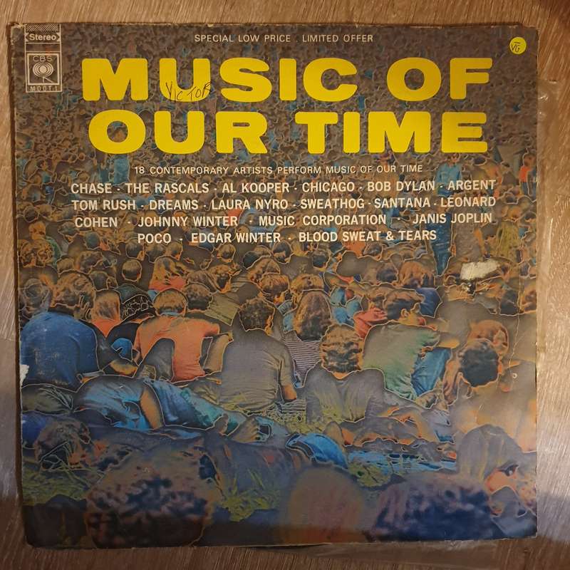 Music Of Our Time  - Original Artists - Vinyl LP Record (VG-)