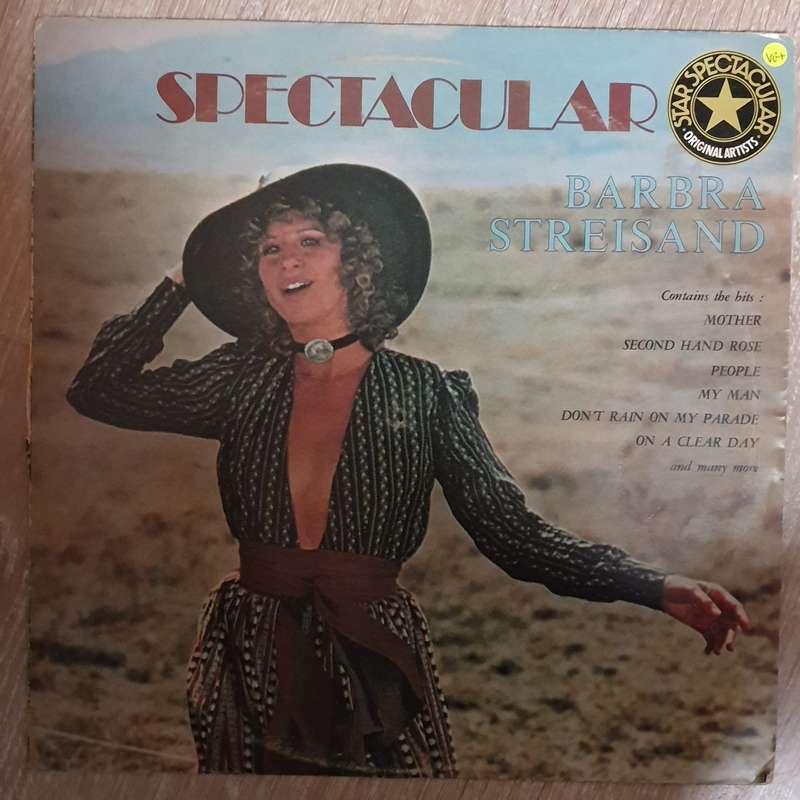 Barbra Streisand - Spectacular - Vinyl LP Record - Very-Good+ Quality (VG+)