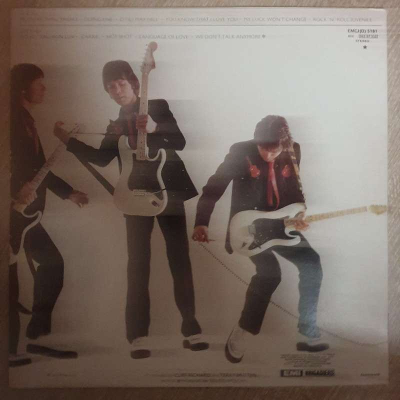 Cliff Richard  Rock 'N' Roll Juvenile - Vinyl LP Record - Very-Good+ Quality (VG+) (vergood...