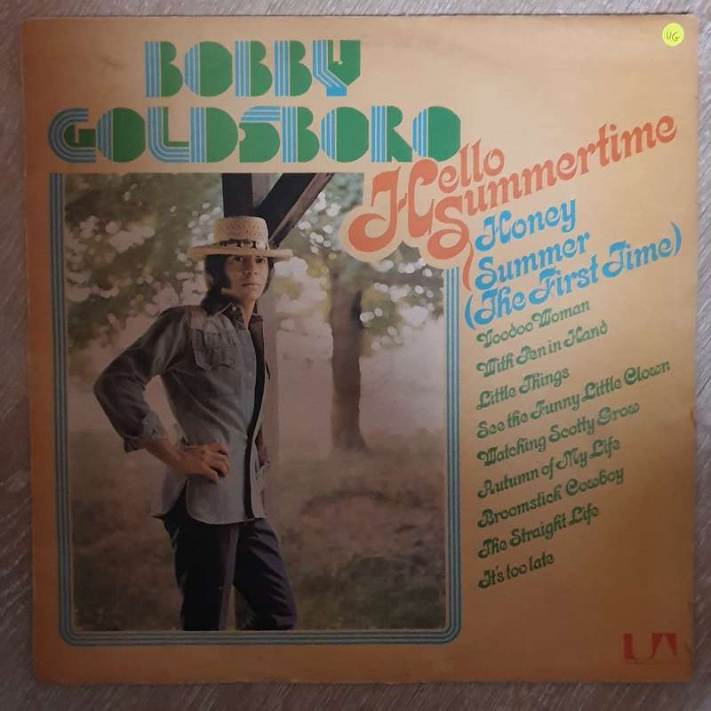 Bobby Goldsboro  Hello Summertime - Vinyl LP Record - Opened  - Very-Good Quality (VG)