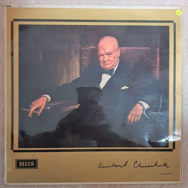 The Voice of Winston Churchill Collectors LP - Vinyl LP Record - Very-Good+Quality (VG+)