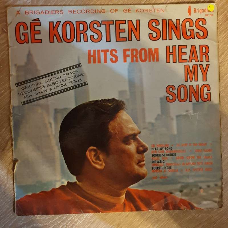 Ge Korsten Sings Hits From Hear My Song  -  Vinyl LP Record - Opened  - Good Quality (G)
