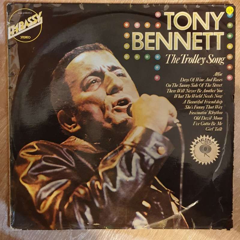 Tony Bennett  The Trolley Song  - Vinyl LP Record - Opened  - Very-Good+ Quality (VG+)