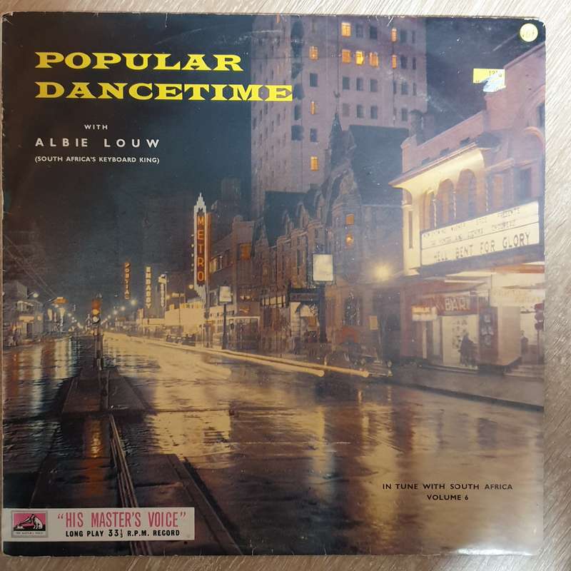 Albie Louw - Popular Dancetime -  Vinyl LP Record (VG+)